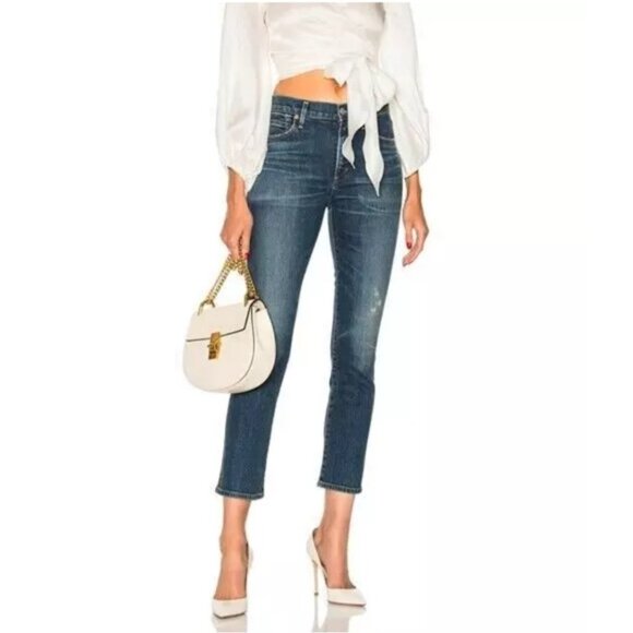 Citizens of Humanity Jeans CARA High Rise Cigarette Ankle - Picture 4 of 14